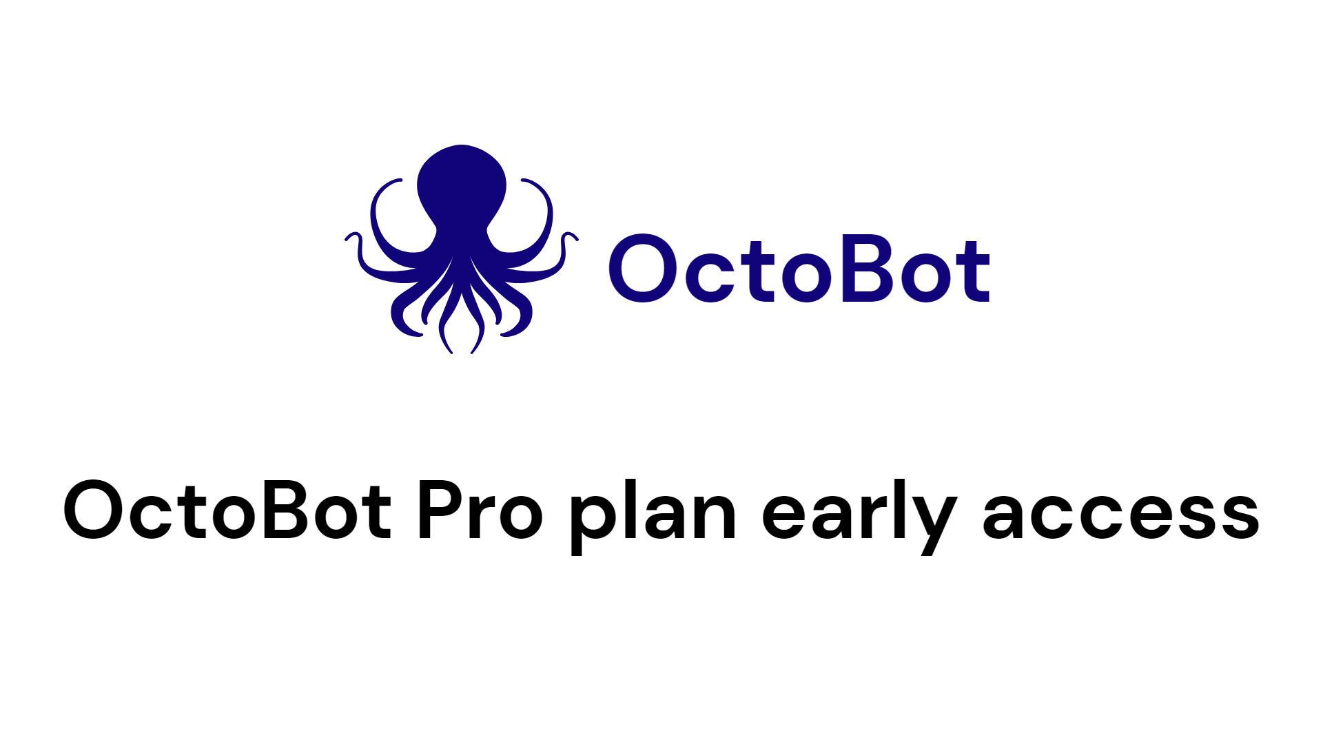 octobot cloud trading bots plan early access announcement