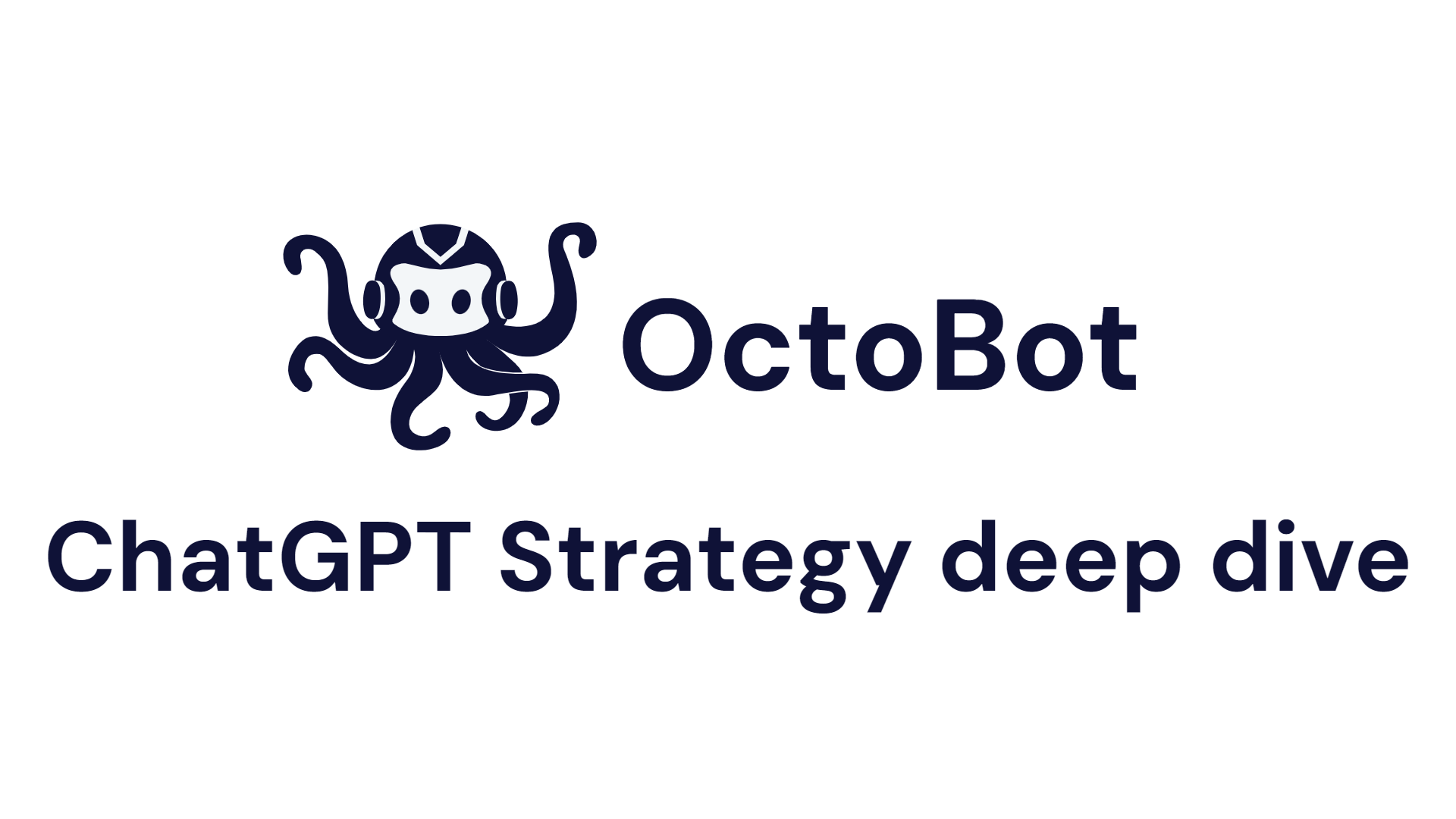 ChatGPT trading strategy deep dive - OctoBot